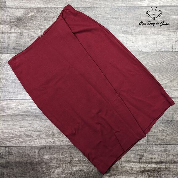 Carmen Marc Valvo Pencil Skirt Size 6 - Picture 1 of 5